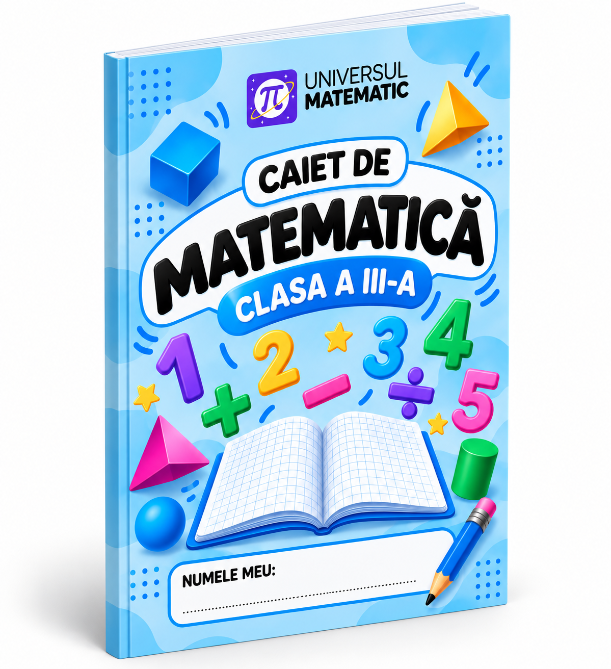 Caiet cu Memorator – Matematică Clasa III