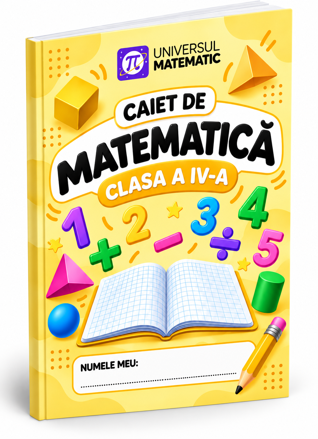 Caiet cu Memorator – Matematică Clasa IV