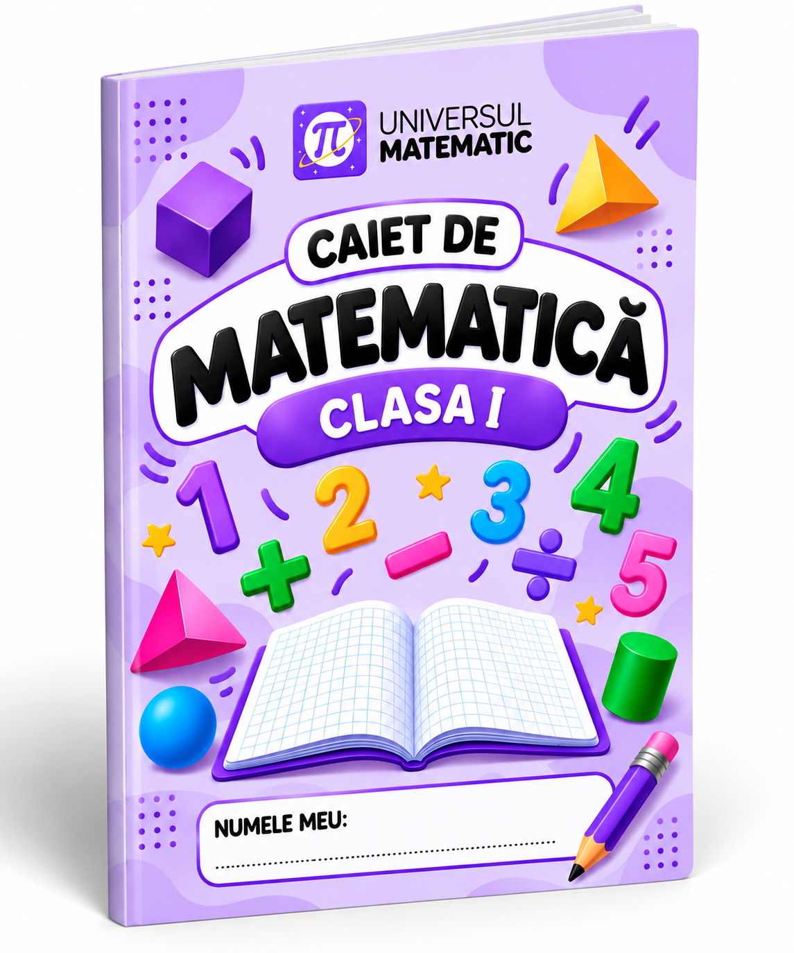 Caiet cu Memorator – Matematică Clasa I