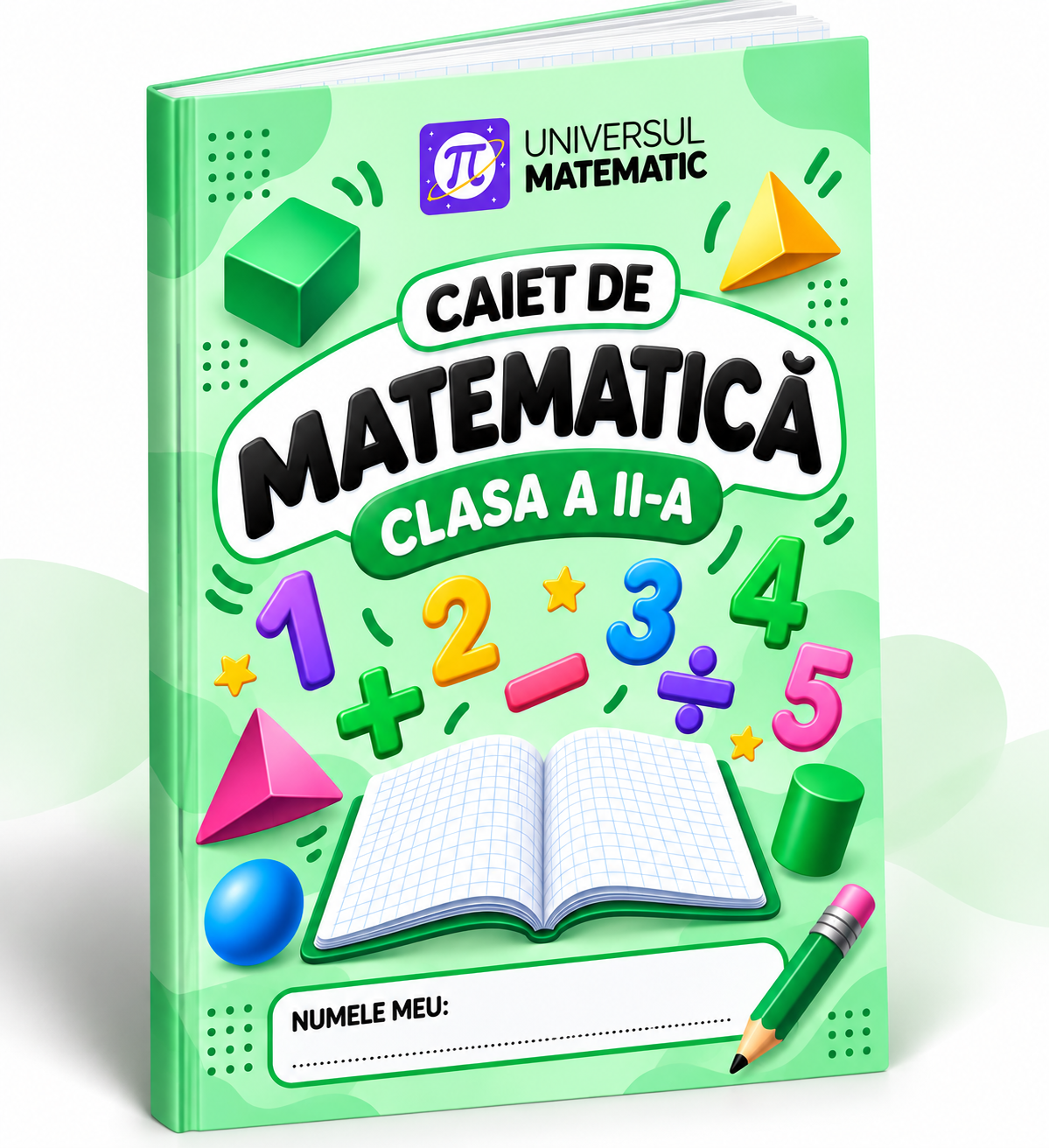 Caiet cu Memorator – Matematică Clasa II